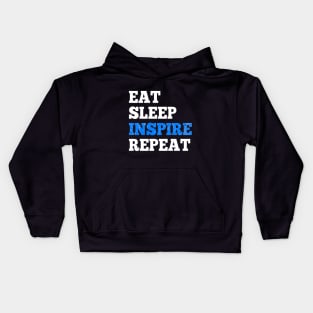 Eat Sleep Inspire Repeat - Hoodie for RPG Roleplaying Gamers Kids Hoodie